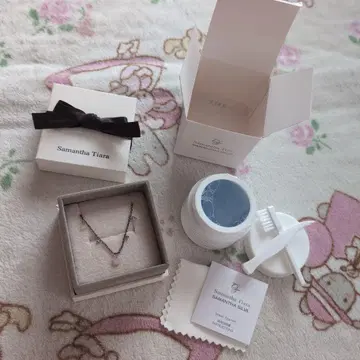 Samantha Tiara 클리어 체인 팔찌