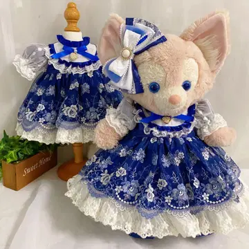 S 사이즈 리나벨, 스텔라 루, 쿠키 앤 드레스 코스튬 4점 세트 R