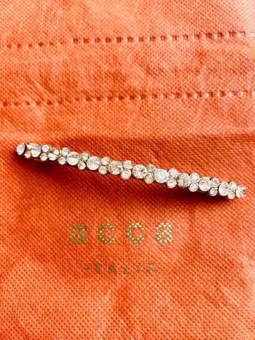 acca 크리스탈 머리핀 약 10cm