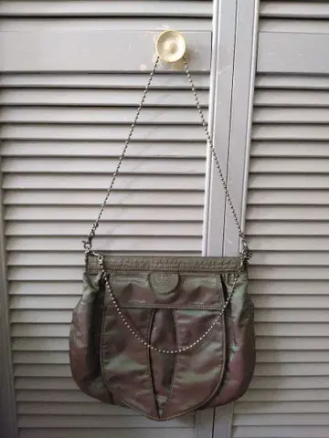 레어 장 폴 고티에 레인보우 체인 3WAY 숄더백 카키