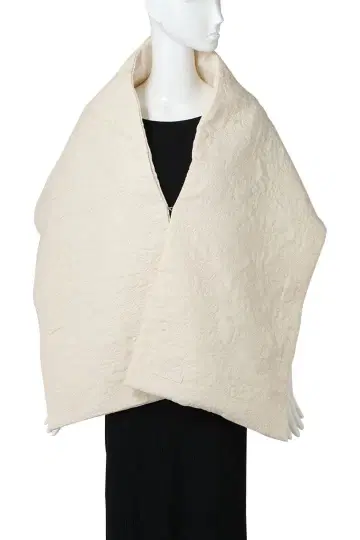 PRISTINE [새상품급] 플라워 퀼트 스톨 오가닉 코튼