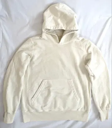 레미 리프 맨투맨 후디 M 아이보리 계열 컬러 브랜드 택 없음