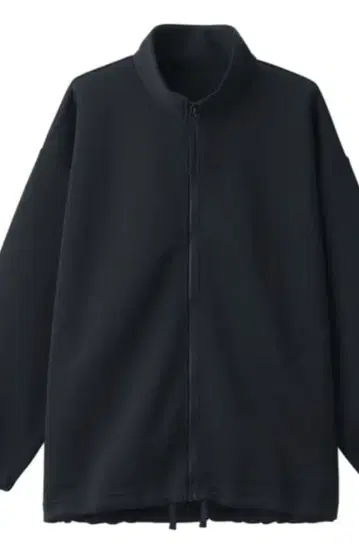 MUJI Labo 이중 편직 맨투맨 블루종 무인양품