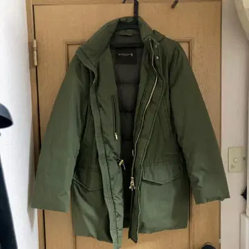 MACKINTOSH 후드 부착 다운 자켓 40 올리브 그린