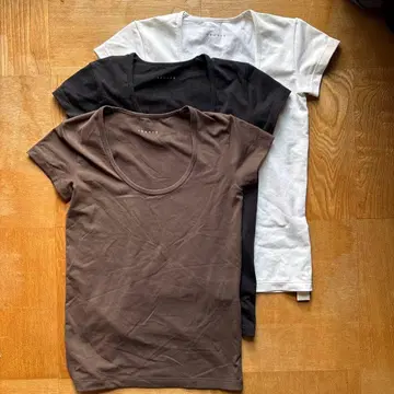 theory 반팔 T셔츠 3장 세트 사이즈 2
