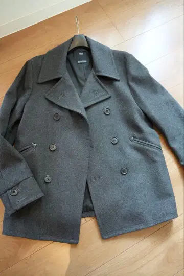 AZUL 그레이 더블 브레스트 피코트 L 사이즈 새상품급