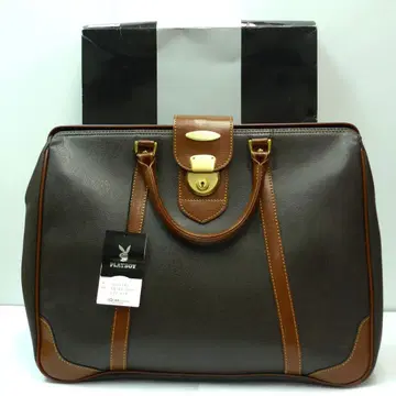 [ 미사용 ] ACE x PLAYBOY 더레스형 비즈니스 백 브라운 계열