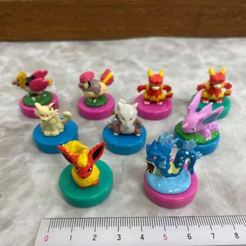 초대 포켓몬 피규어 9체 세트 스탬프 포함