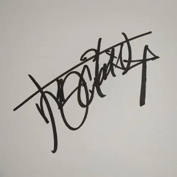 마츠다 쇼타 사인 색지