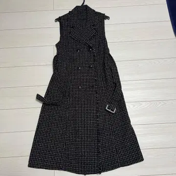 AZUL by moussy 트위드 베스트 원피스