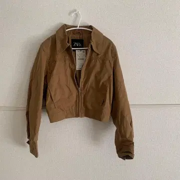 ZARA 브라운 크롭 자켓
