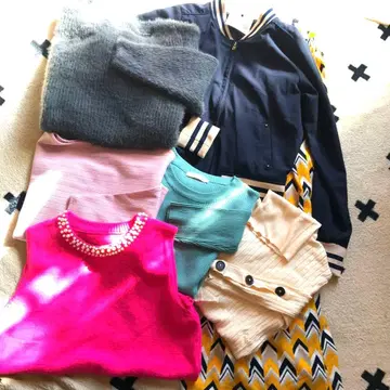 가을/겨울 귀여운 여성용 7세트 M