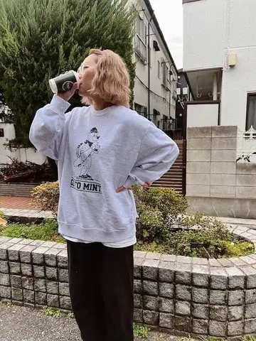 미사용 새상품!MINT 성인용 트레이닝복 맨투맨 오가타 아이 코엔지 민트