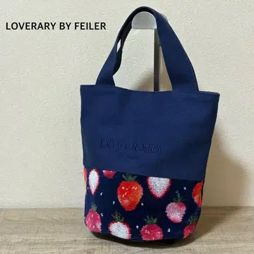 새상품급 LOVERARY BY FEILER 스트로베리 도트 백