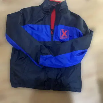 X girl sports 리버서블 윈드 브레이커 M 사이즈 블랙 레드