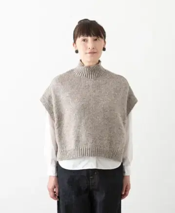 utilite 유틸리테 페루 니트 베스트 그레이지