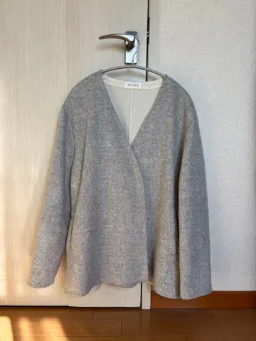 PLST 플라스테 울 텐셀 리버 숏코트