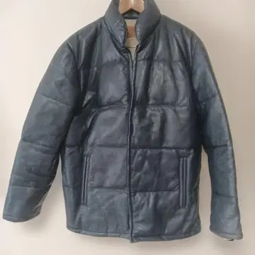 HOOPER 가죽 다운 자켓 M