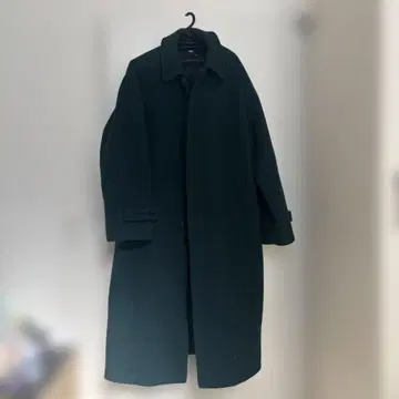 HARE 다크 그린 체스터 코트 S