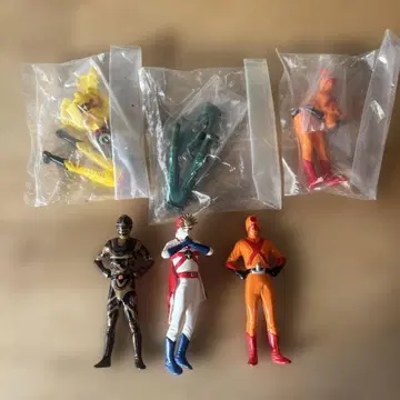 레인보우맨 피규어 세트