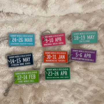 SHINee 회장별 메모리얼 참