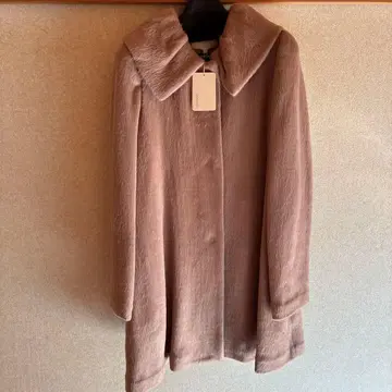 UNTITLED 베이지 울 코트