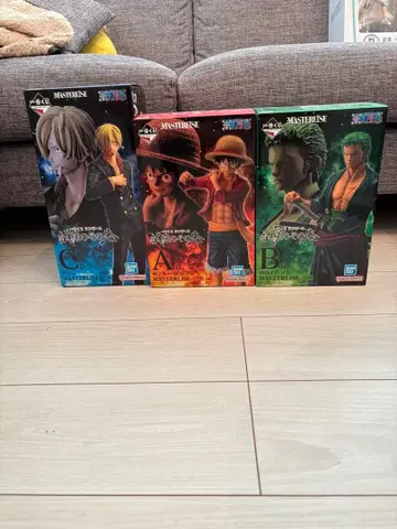 원피스 시련의 그 너머 A상 B상 C상 3종 세트