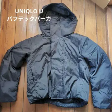 UNIQLO U 퍼프 테크 후드티