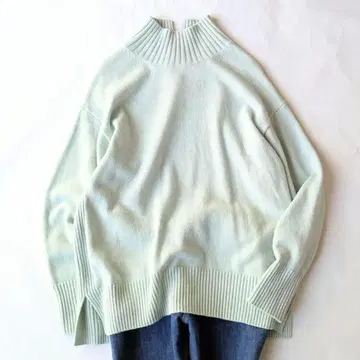 23구 워셔블 울 캐시미어 하이넥 니트