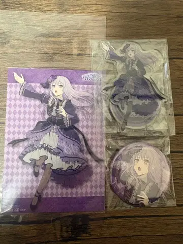 뱅드림 Roselia 미나토 유키나 아크릴 스탠드 캔뱃지 브로마이드