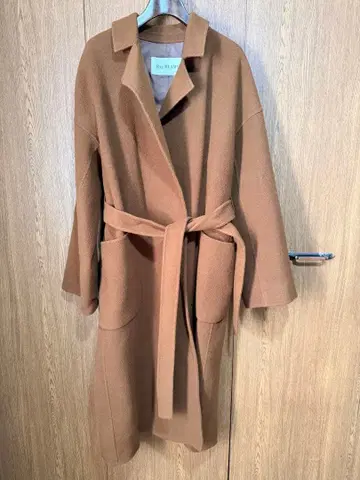 Ray BEAMS 브라운 롱 코트