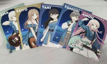 뱅드림 12th LIVE MyGO!!!!! 작은 한순간 엽서 5장