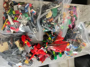 레고 블록 세트 복수 봉입