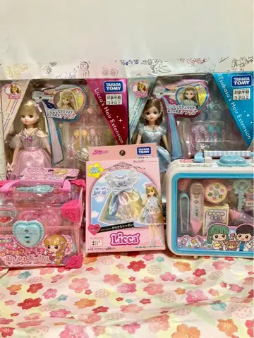 [새상품급] 리카짱 인형과 의사 세트, 패션 박스