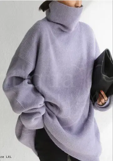 antiqua 하찌 니트 루즈핏 하이넥 니트 완판템 새상품급