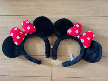 미니 마우스풍 헤어밴드 2개 세트