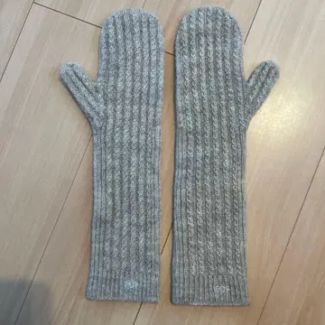 그레이 니트 미튼 프리 사이즈