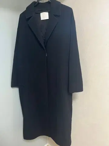 AP STUDIO 울 오버코트 블랙 36