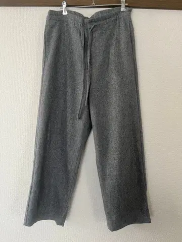 argue 울 와이드 팬츠