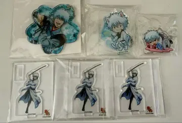 은혼 사카타 긴토키 아크릴 키링 아크릴 스탠드 묶음 판매 6점