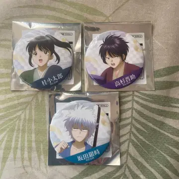 [은혼] THE FINAL 4DX 캔뱃지 유년기 세트