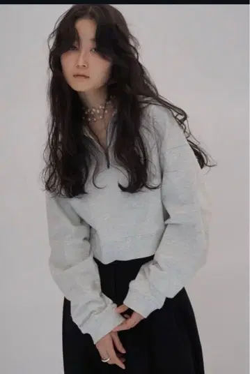 Ludas Half Zip Art Sweatshirt M