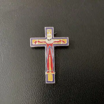 당시물 레트로 소학관 배지 십자가 [ 울트라 세븐 ] 003