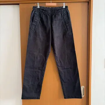 [ 19AW ] MHL. 블랙 와이드 팬츠 허리밴딩 M