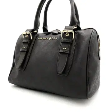 [ 새상품급 ] 패트릭 콕스 미니 보스턴 백 핸드백 브라운 모노그램