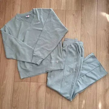 러셀 애슬레틱 맨투맨 셋업