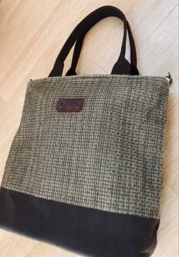 아이 코보 AI KOBO 수공예 핸드메이드 천연 소재 린넨 토트백