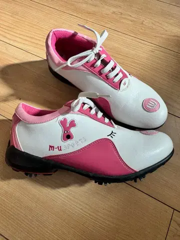 MU 스포츠 리본 레이스 골프화 23cm 상태 좋음