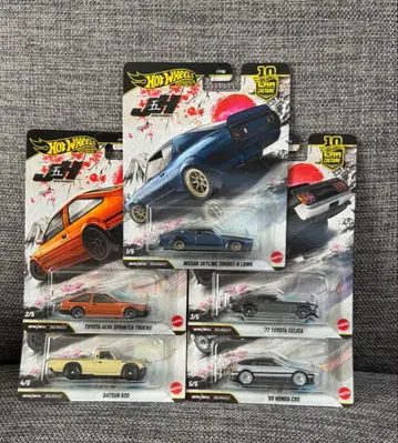 핫휠 재팬 히스토릭스 5 5종 세트