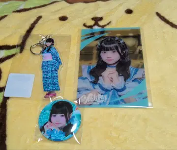 무지개 깃털 미니 아크릴 키링 세트